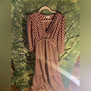 Long sleeve, maxi dress